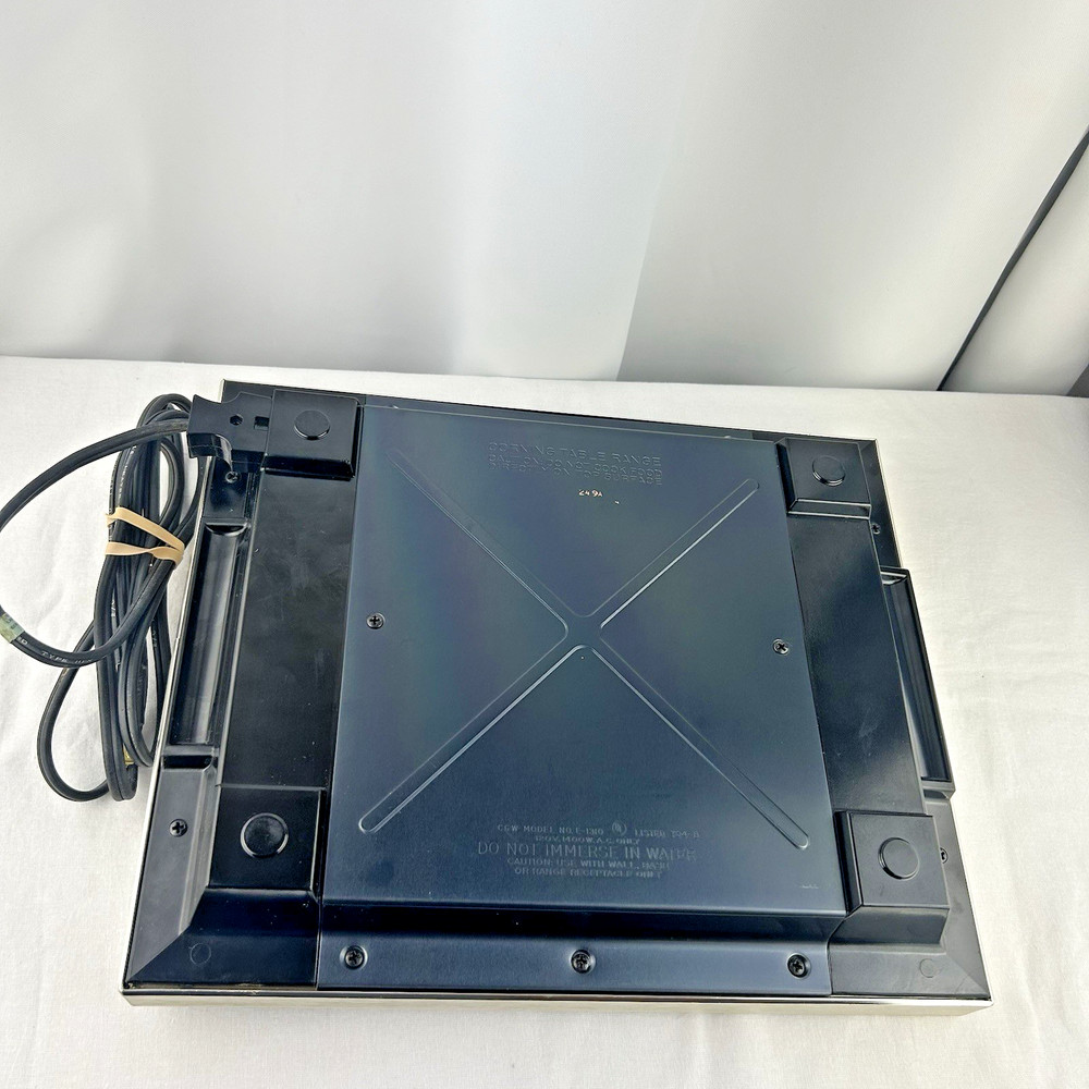 Corning The Electromatics Table Range Warming Plate Model E-1310 Vintage 1976