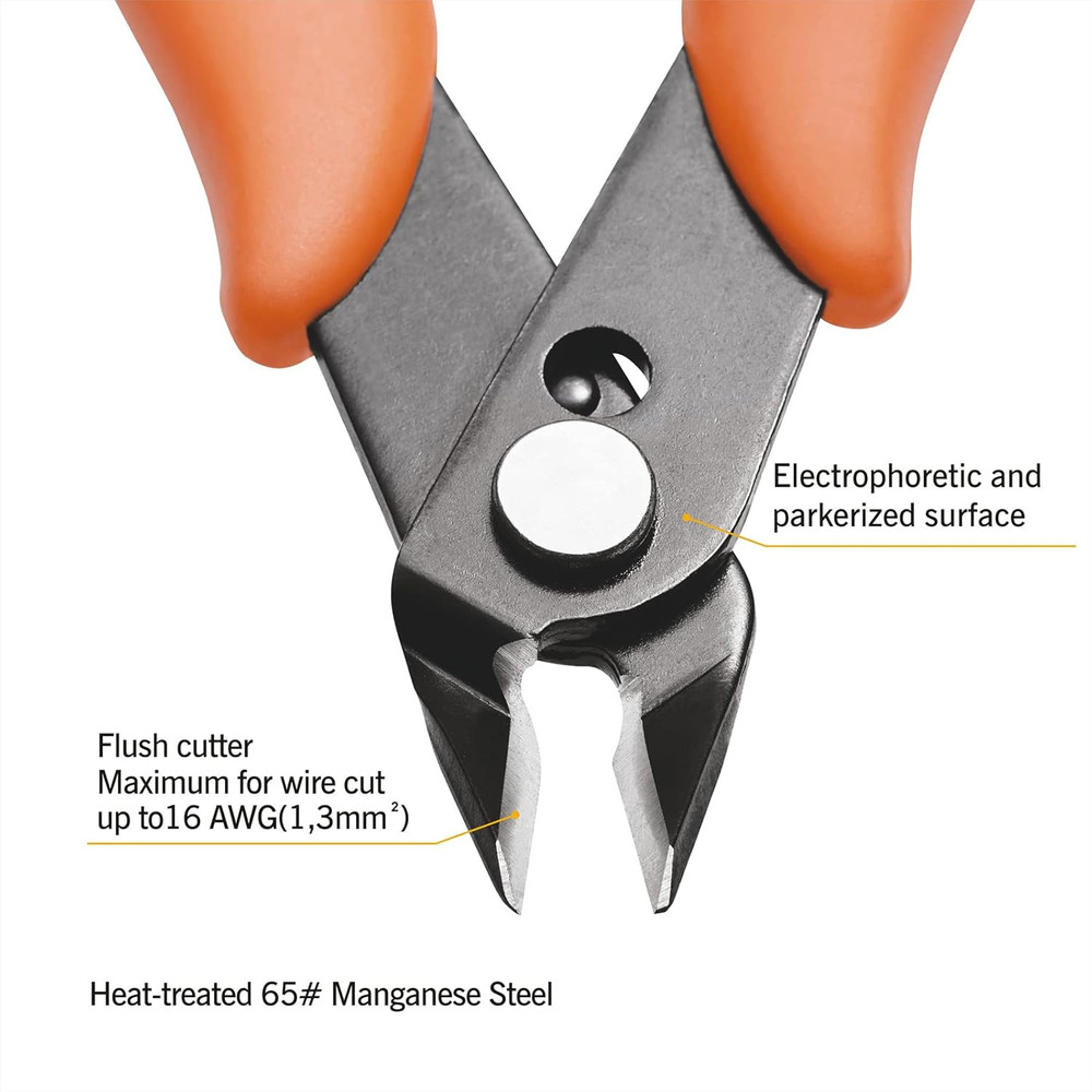 Micro Wire Cutters Pliers: Precision Flush Cutter Tools for Jewelry Making Craft