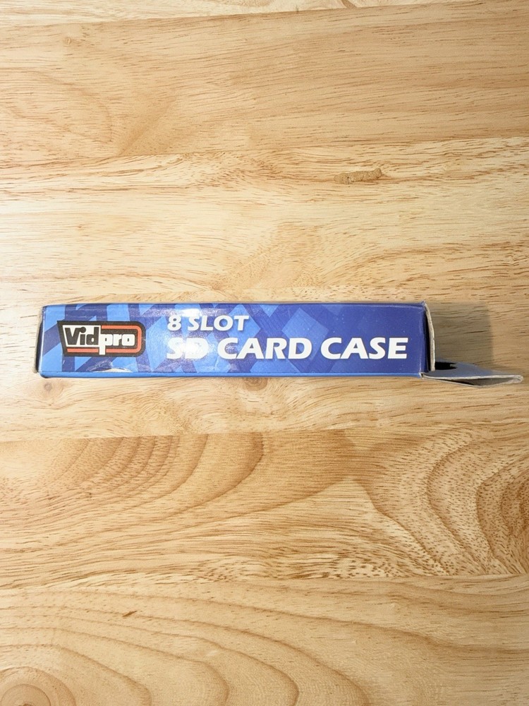 Vidpro SD-1 8 Slot SD Card Case NEW