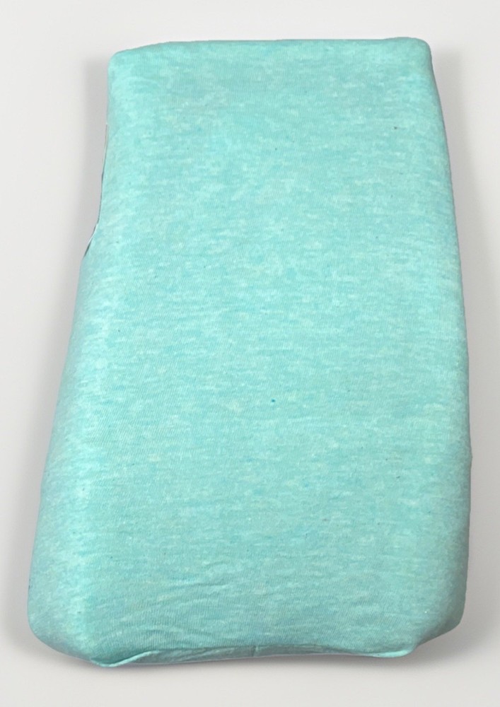 Mainstays Queen Jersey Sheet Set Mint Heather Breathable Shrink Resistant