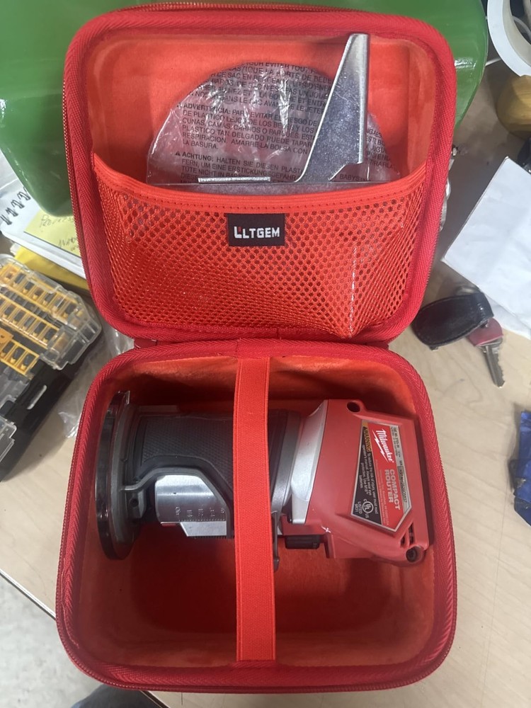 Portable Case for Milwaukee 2723-20 Compact Router
