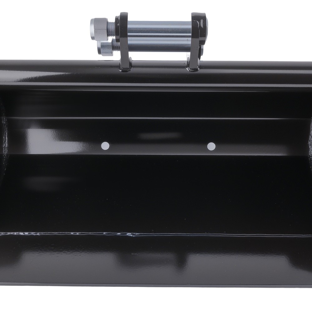 Plain Bucket 600mm Excavator Attachment with Double Hinge Pins Construction