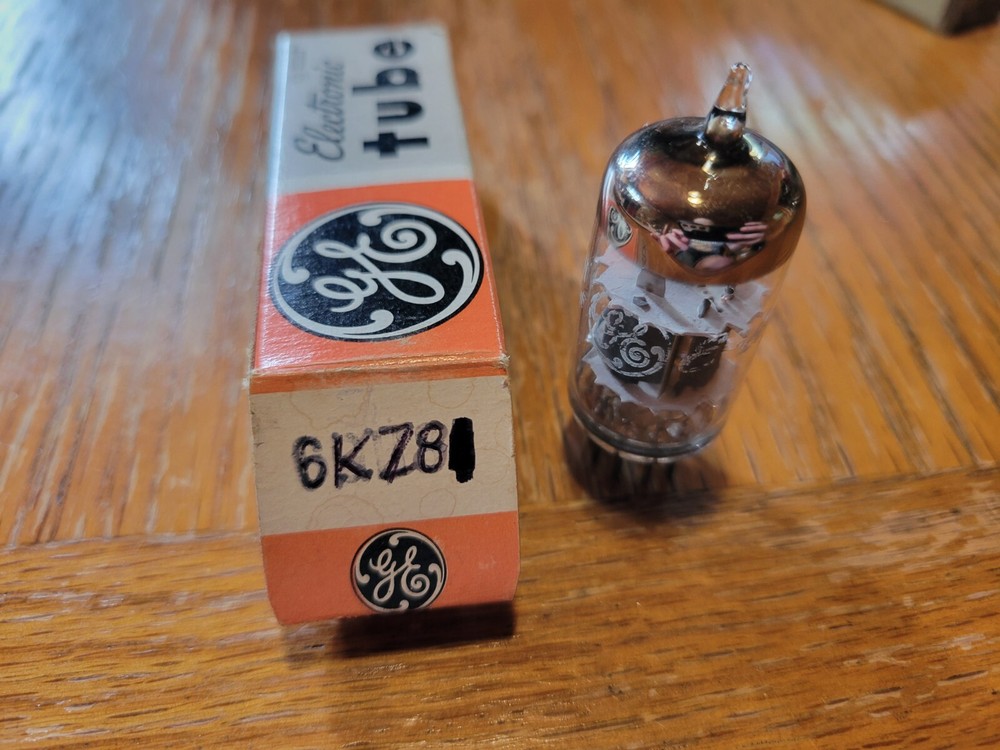 GE NOS 6KZ8 Vacuum Tube Tested