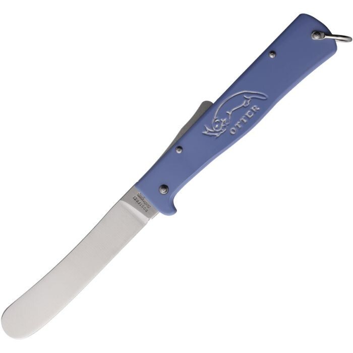 OTTER-Messer Mercator Humpback Folding Knife Blunt Tip Stainless Construction