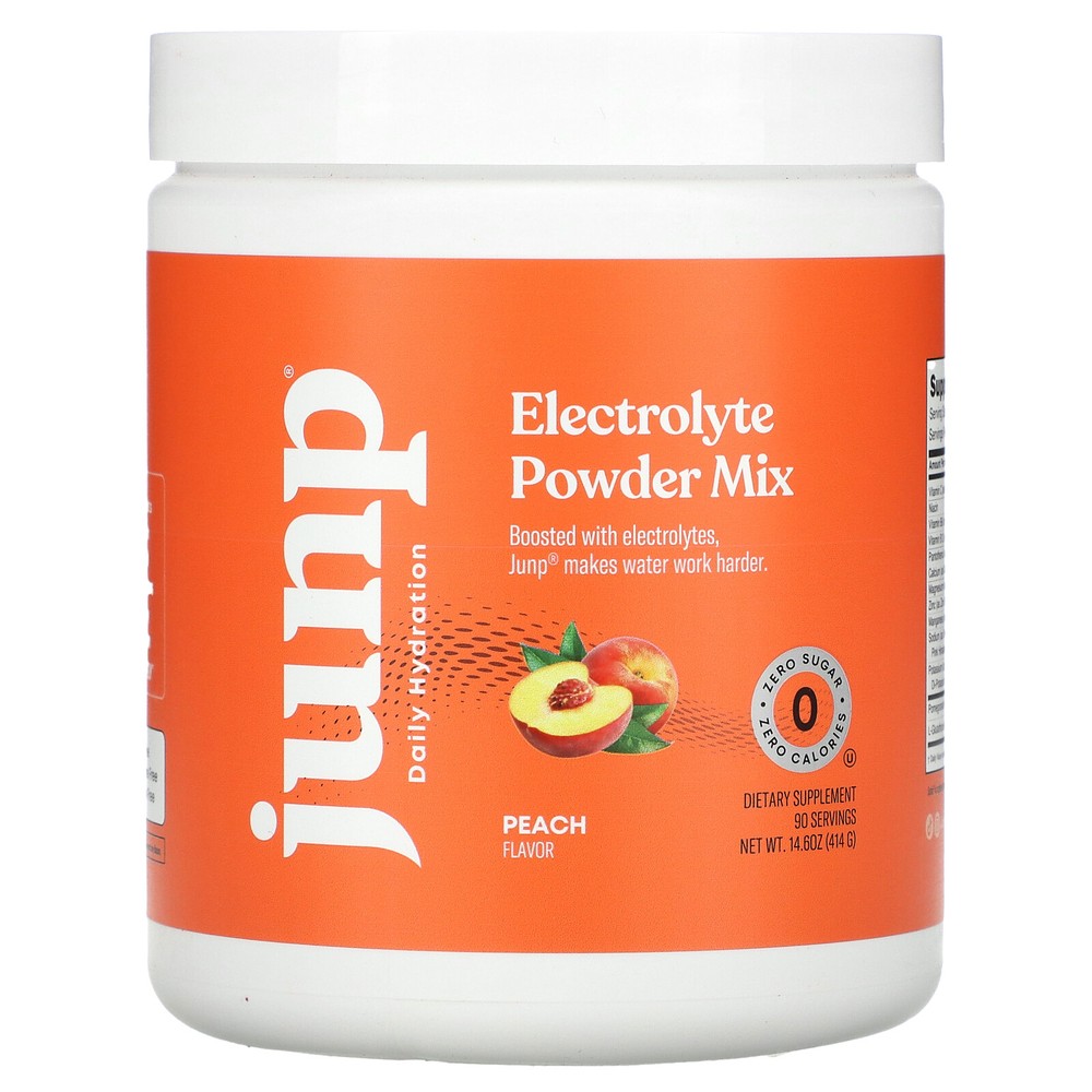 Electrolyte Powder Mix, Peach, 14.6 oz (414 g)