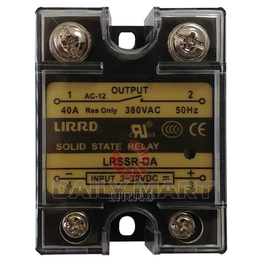 New In Box LIRRD LRSSR-DA Solid State Relay 25A 380VAC