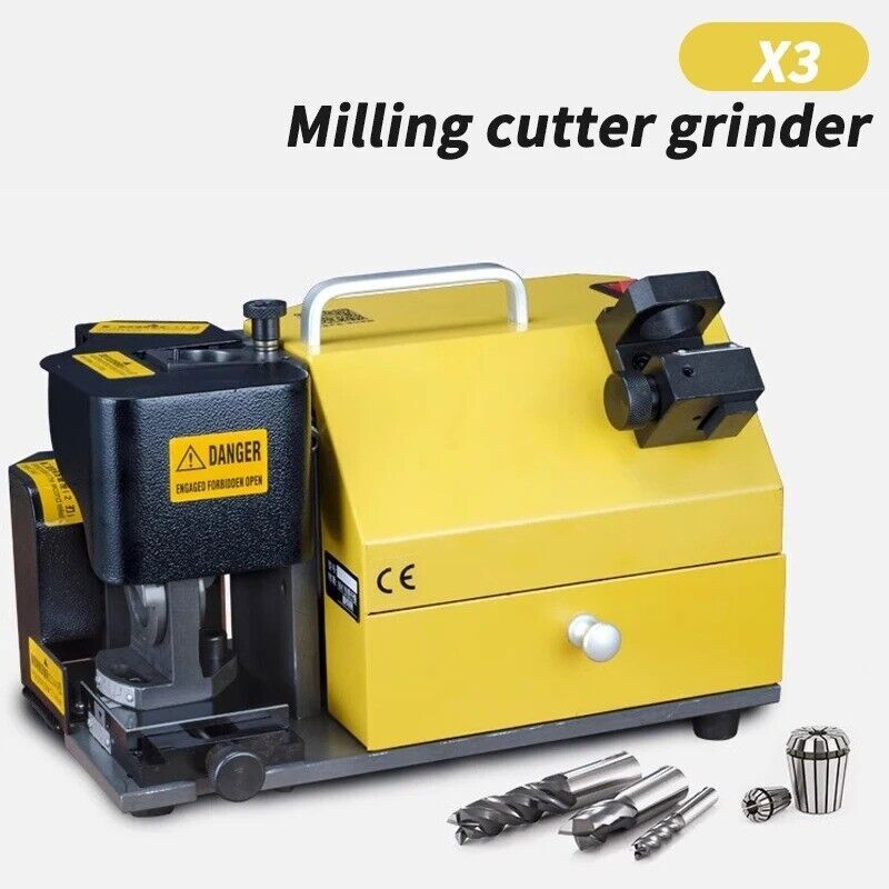 220V X3 Drill Bit Sharpener Electric Grinding Sharpening Machine Alloy Milling