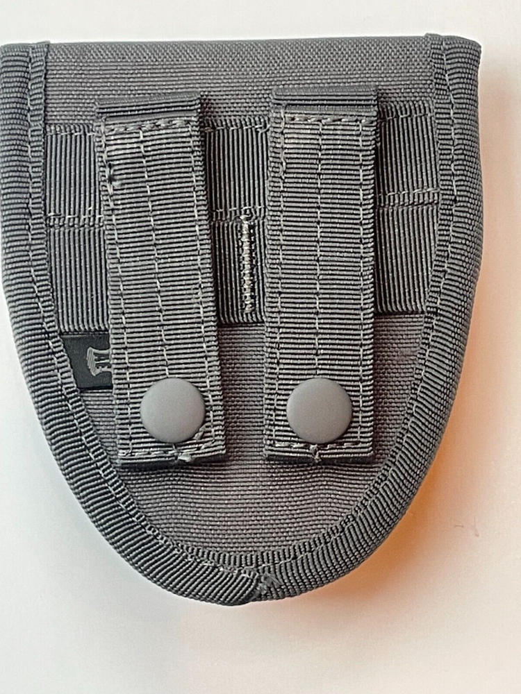 ARMOR EXPRESS Handcuff Single Covered Pouch Tactical Gray #TPVHCSCTGY