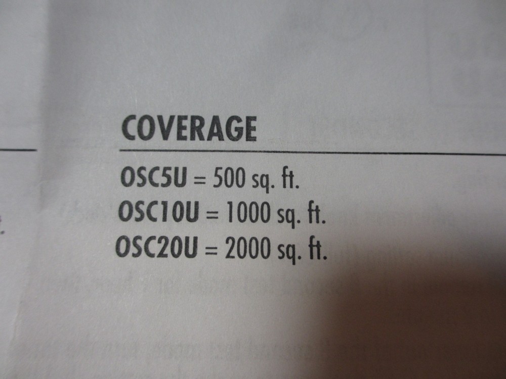 Tork Nsi OSC20U Ceiling Mount Ultrasonic Occupancy Sensor 2000 foot coverage