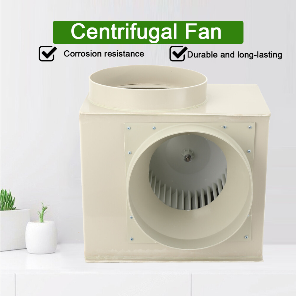 Centrifugal Exhaust Fan Ventilator For Chemical Cabinet Fume Hood Lab Air Blower