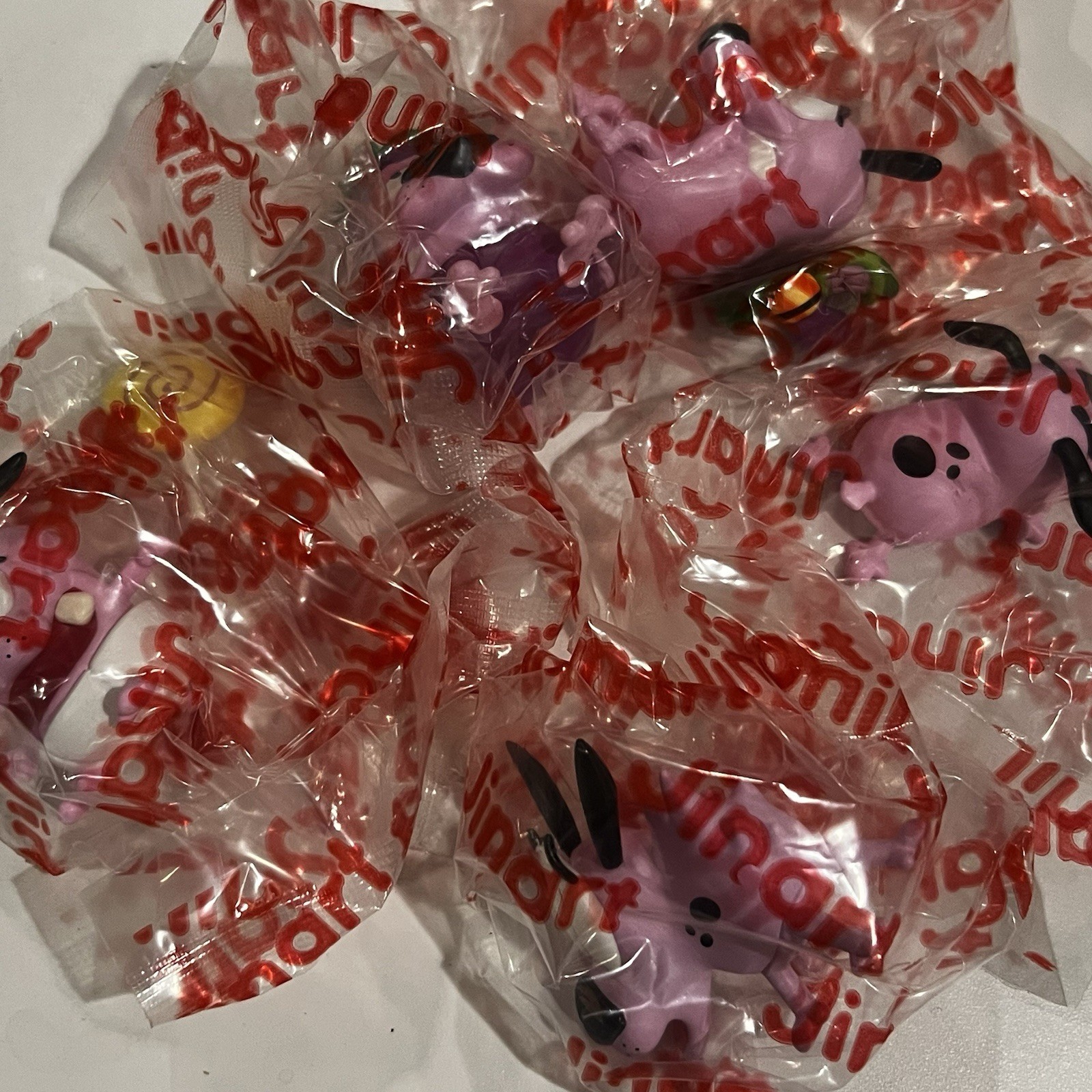 Sealed Courage the Cowardly Dog full set Toy Figure Cartoon Network Lot Of 6