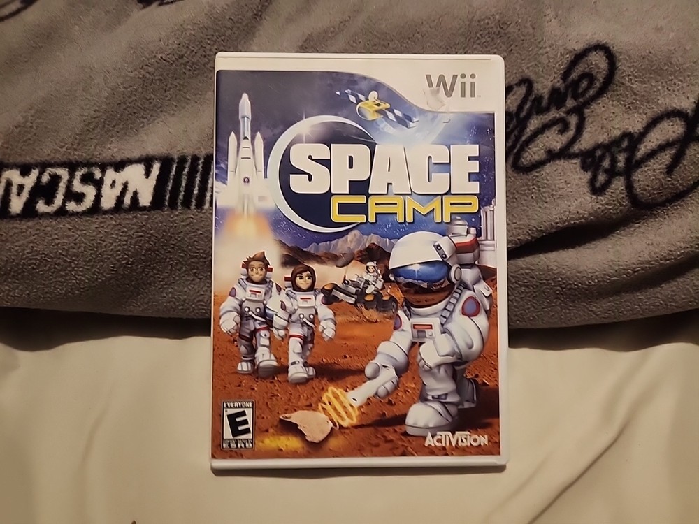Space Camp (Nintendo Wii, 2009) Case And Manual Only