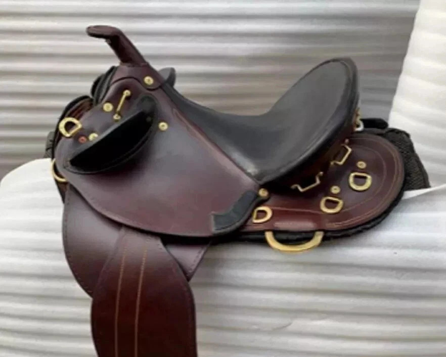 Australian Half Breed Saddle Made With Premium Leather (Customization Available)