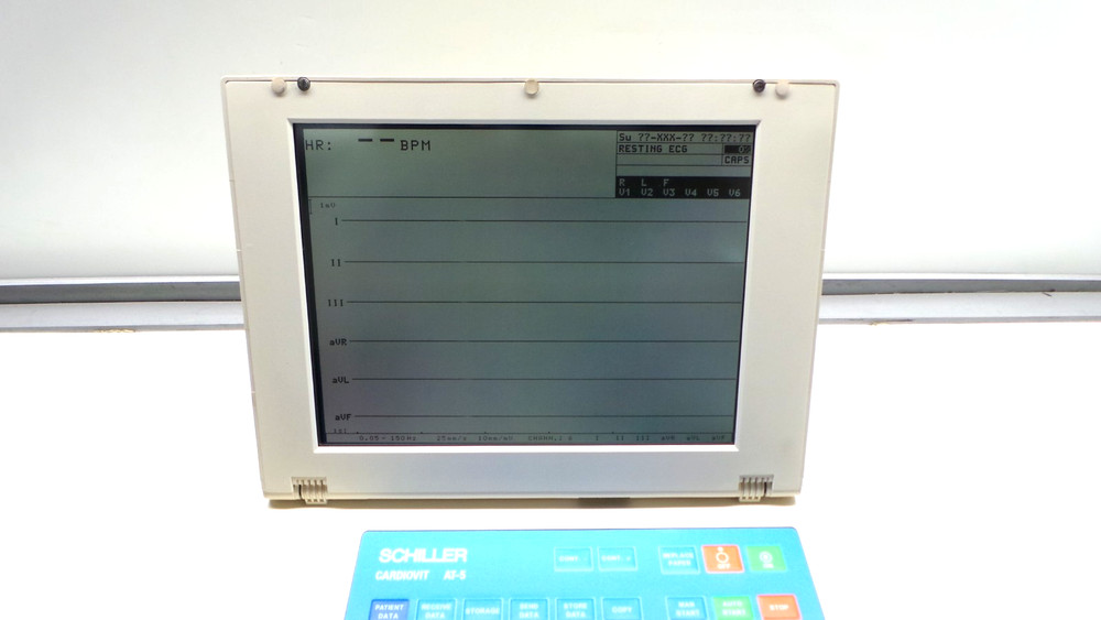 Schiller Cardiovit AT-5 Power checked only