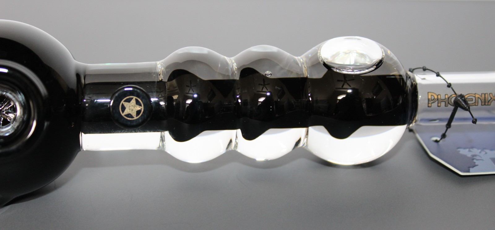 7 1/2" DEEP FREEZE Glass Tobacco Smoking Glass Pipe Glass FREEZE Pipes