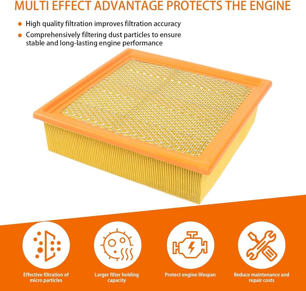 Engine Air Filter Replacement Compatible with F-150/Expedition/7C3Z-9601-A