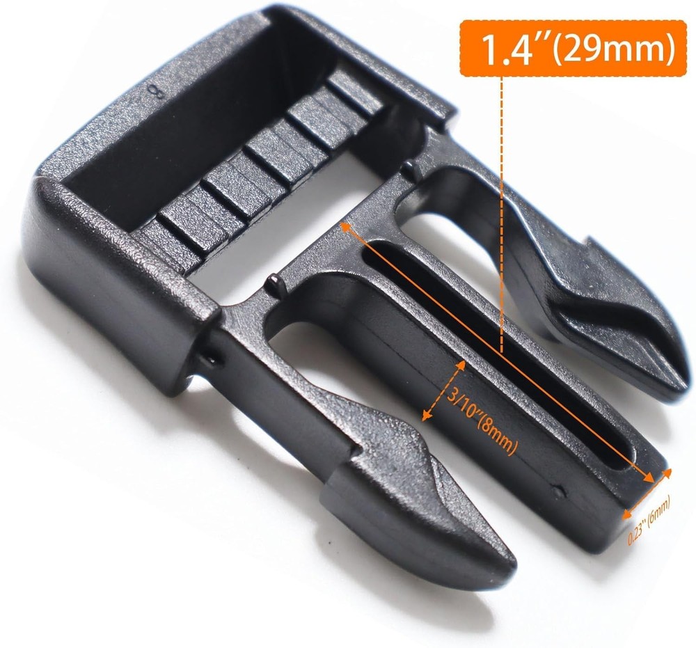 Buckle 1" Wide Inside, Quick Side Release Buckle for 1 inch/25mm Webbing Stra...