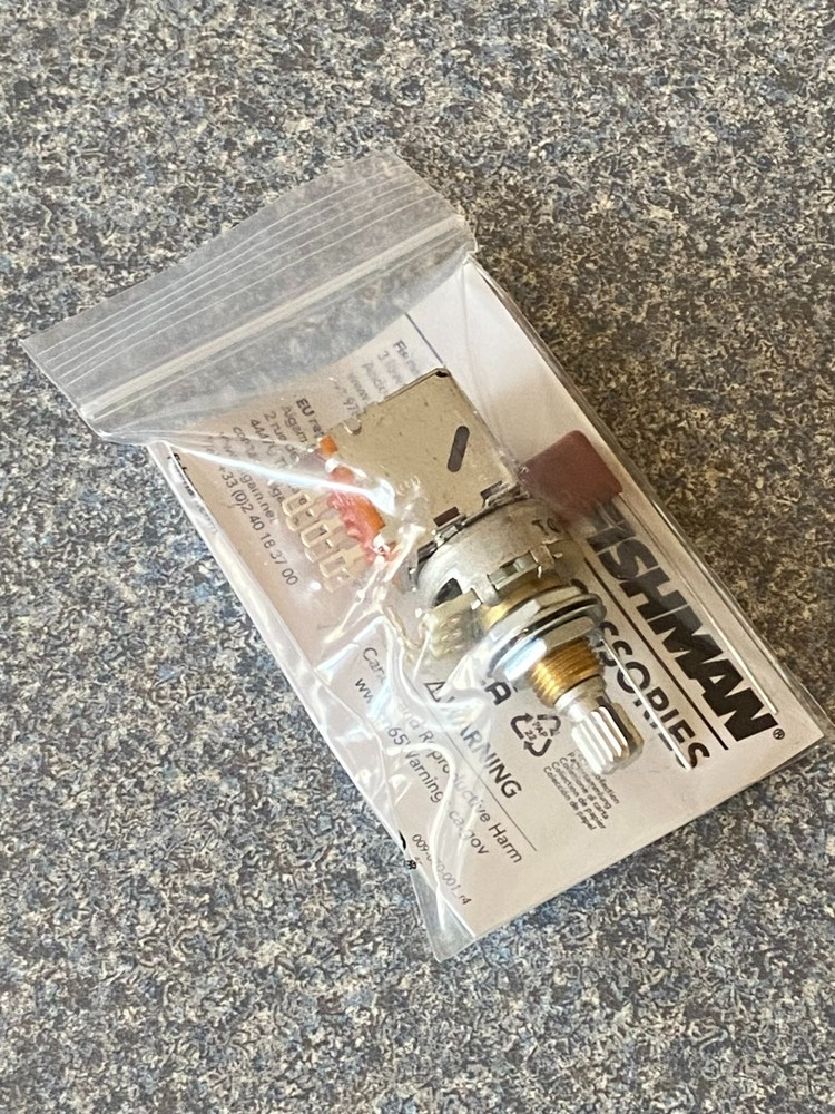 Fishman Fluence 25k Push-Pull Pot, 3/4" Bushing, Split-Shaft, ACC-FLU-LPP