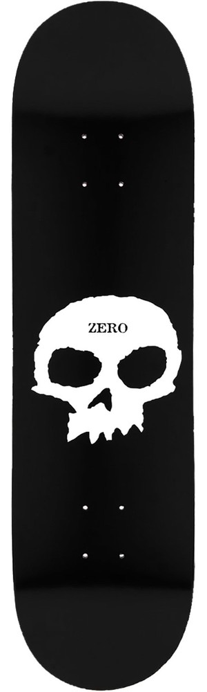 Zero Skateboards Single Skull Skateboard Deck - 8.5" x 32.3"