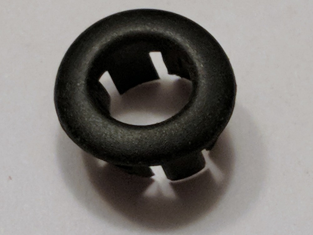 Genuine BMW E46 Door pull knob collar 51418200729. Set of 2