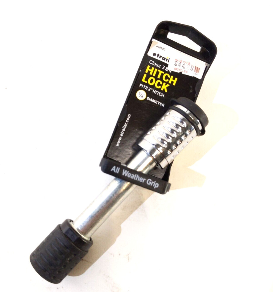 Class 3 & 4 Hitch Lock Fits 2  Hitch 5/8  Diameter