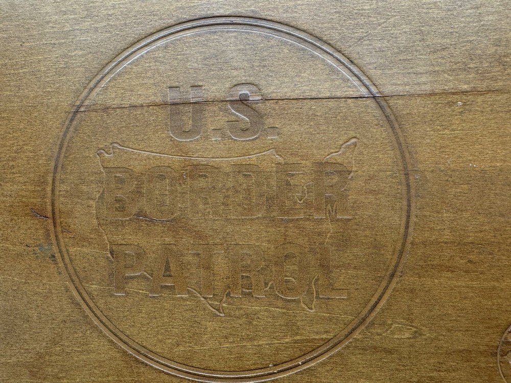 Smith & Wesson K Frame U S Border Patrol Presentation Box