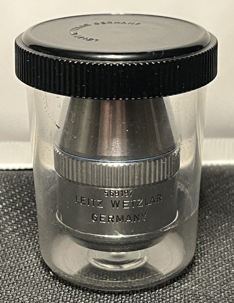 Leitz Wetzlar NPL Fluotar 50x/0.85 DF Microscope Objective 589197