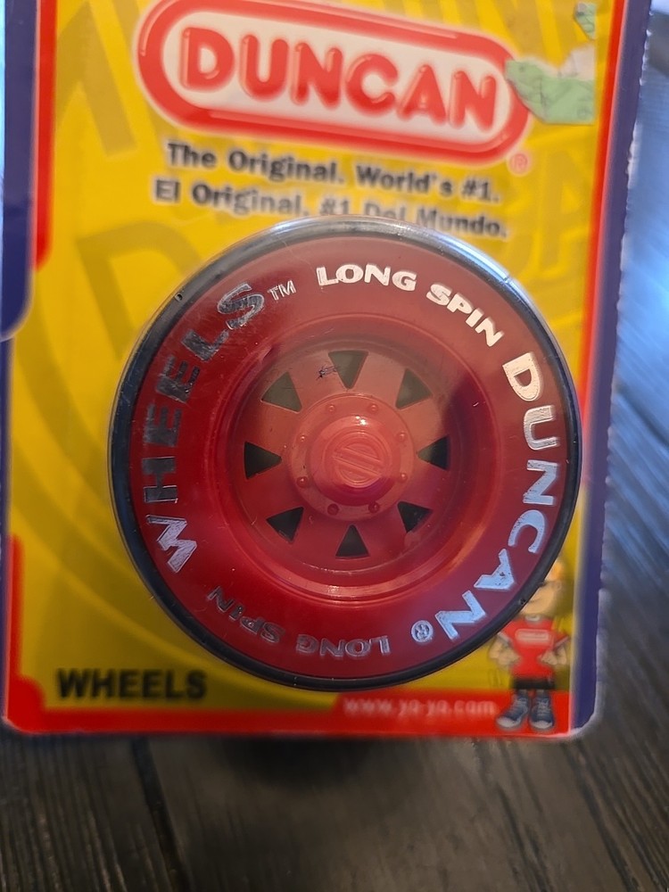 DUNCAN WHEELS YO-YO long spin