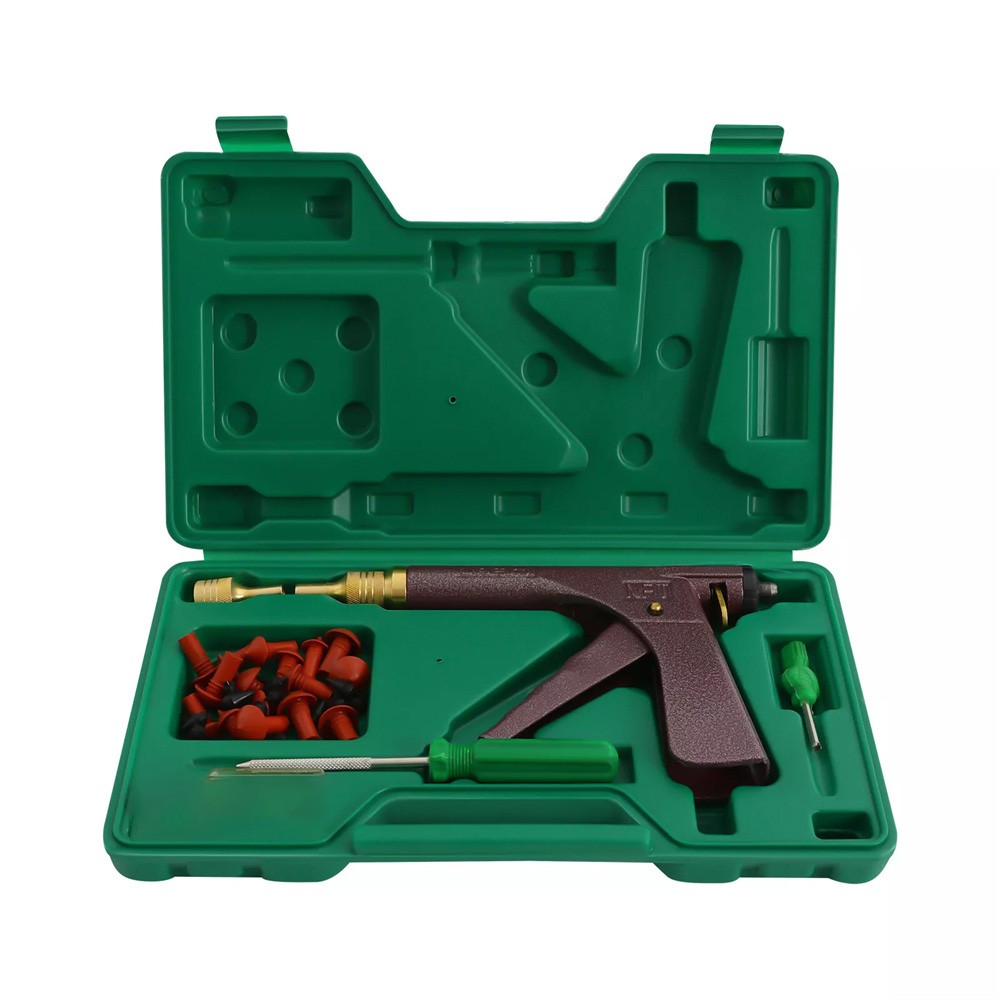 Tire Plugger Tubeless Tire Wheel Repair Gun Kit Mushroom Plug Probe Nozzle