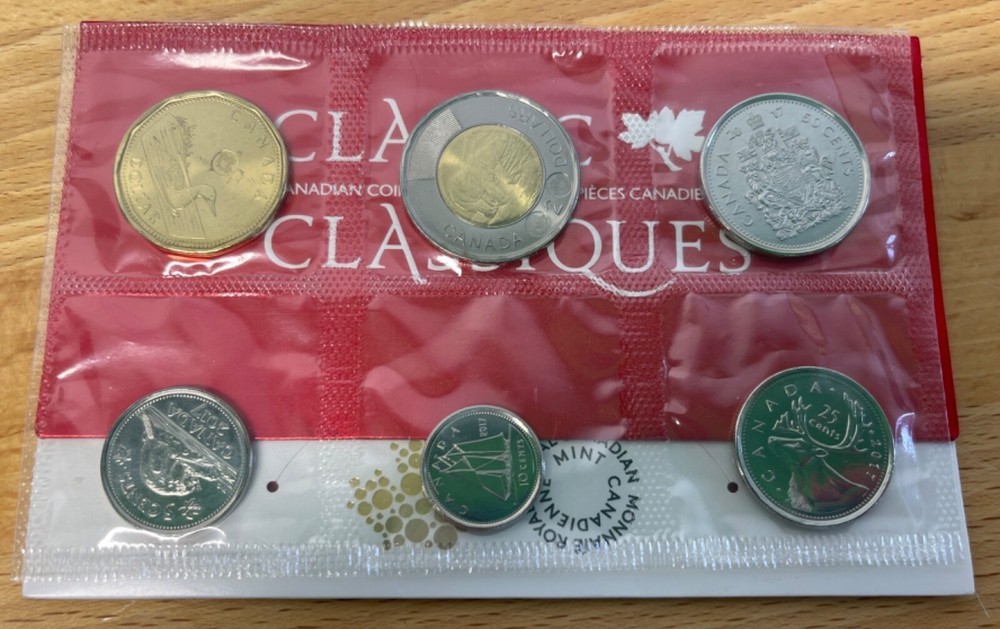 2017 Canada Uncirculated Proof Like Set - in envelop