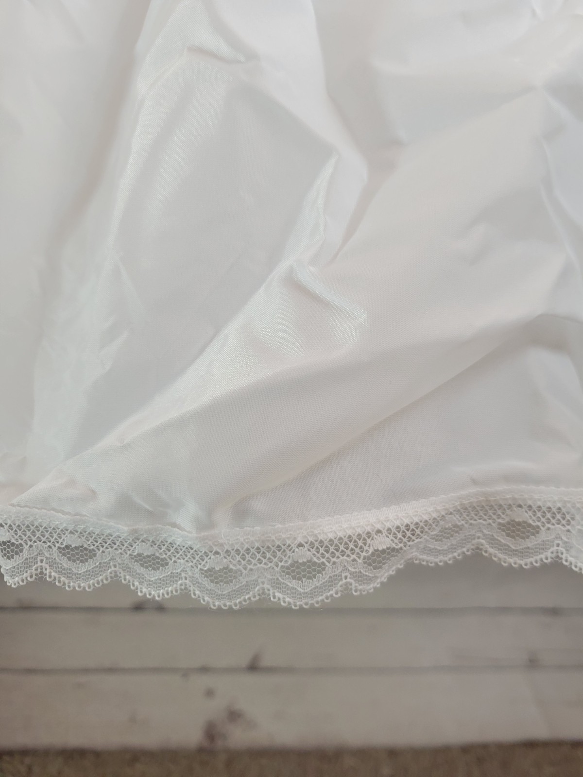 White David's Bridal Ball Gown Half Slip Wedding Skirt Petticoat Women's Size 6