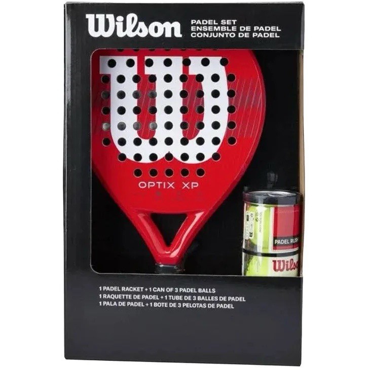 NEW Wilson Optix XP Padel Set