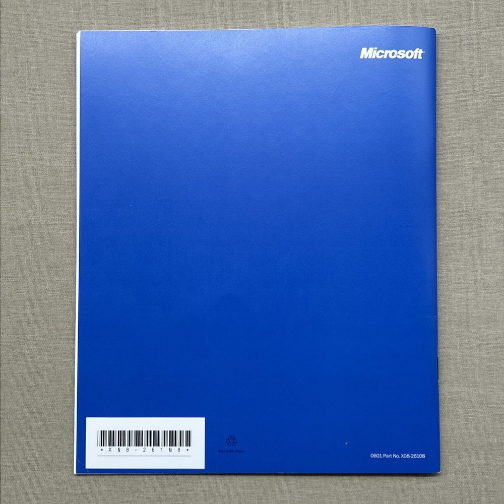 Microsoft Windows XP Professional (CD-ROM 2002 Version) w/ Product Key Complete