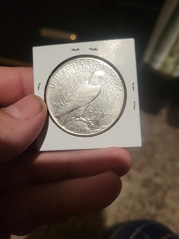 1926- S silver Peace Dollar