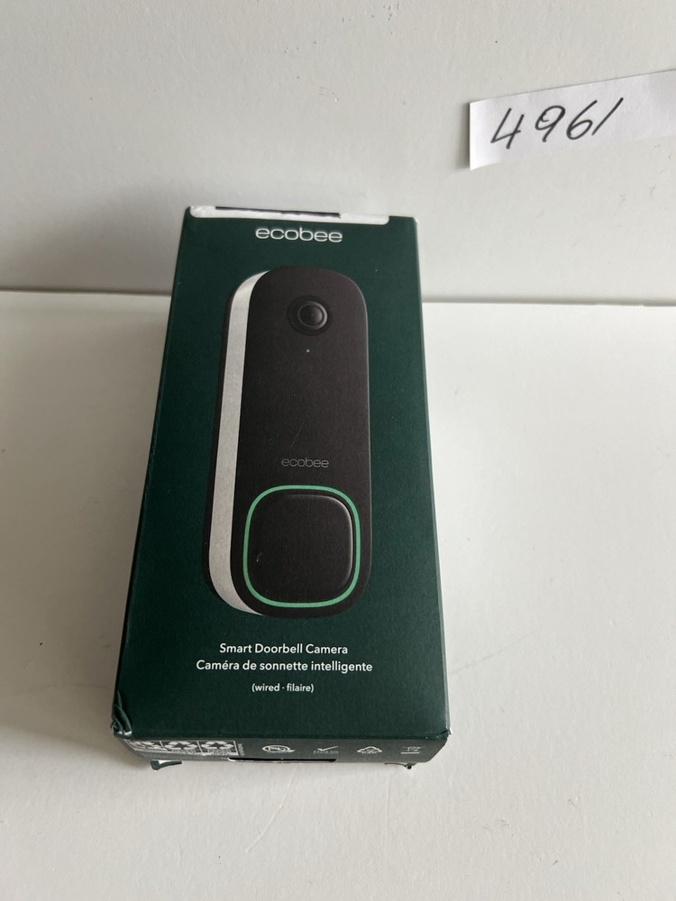 Ecobee Smart Video Doorbell Camera (wired) -
