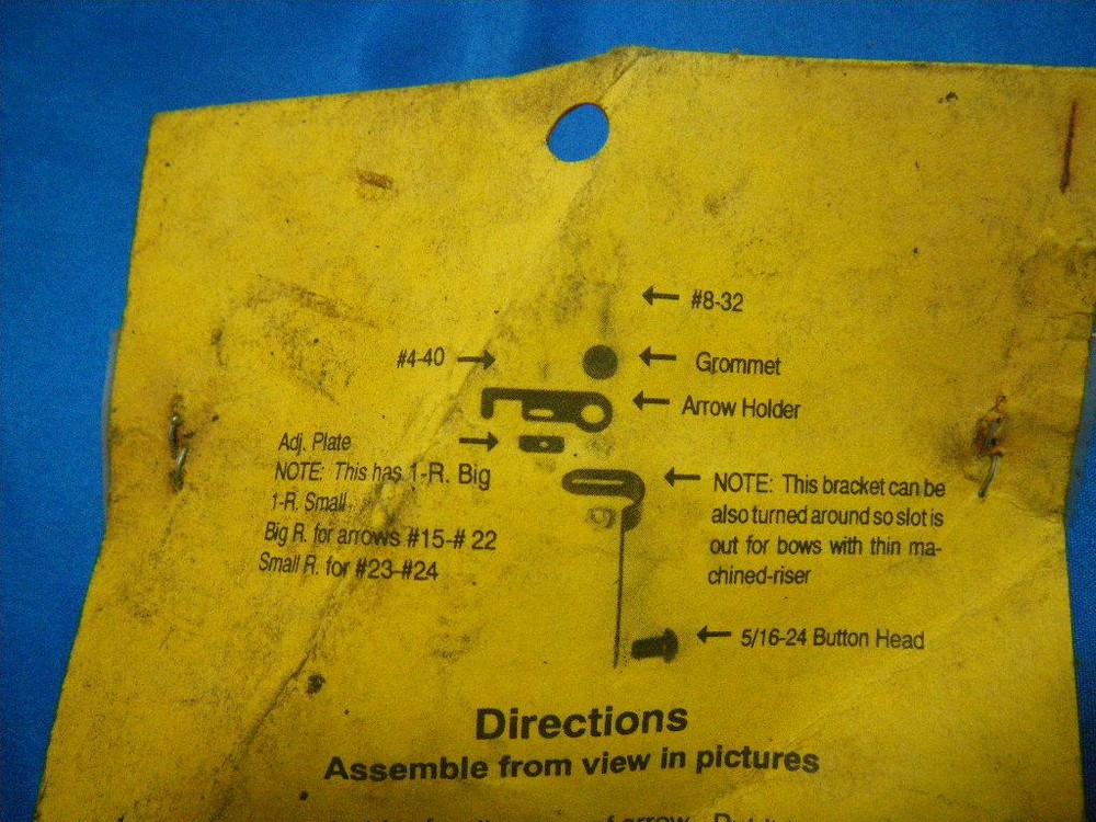 Archery Bow Nock N Lock Arrow Holder