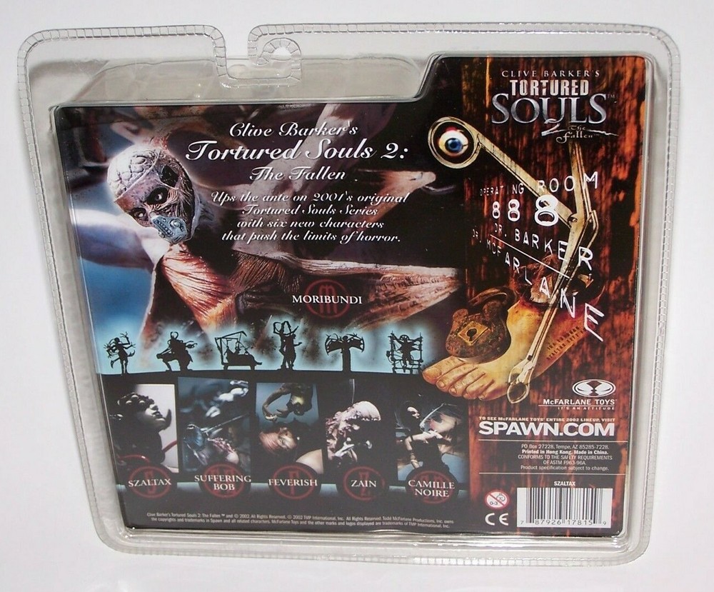 Spawn Tortured Souls Szaltax Action Figure NIP