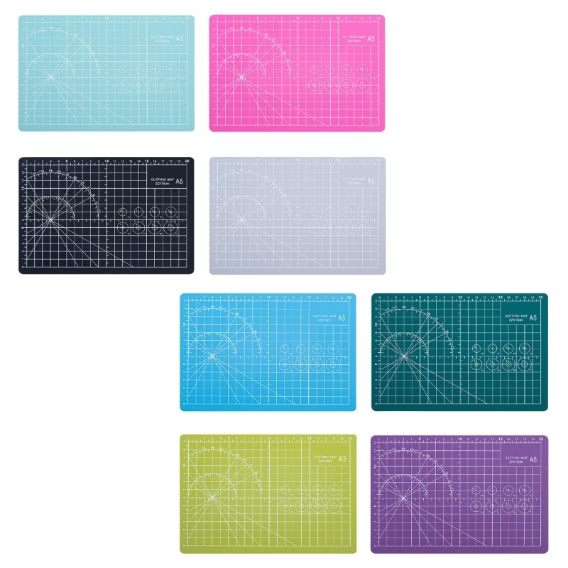 Cutting Mats Sturdy Double Side Grids For Sewing Studio And DIY Use