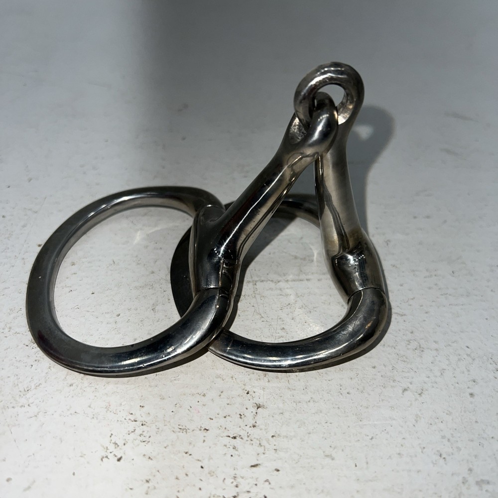 New Tough 1 SS 4 1/2” Eggbutt Snaffle Bit #25530 W-501