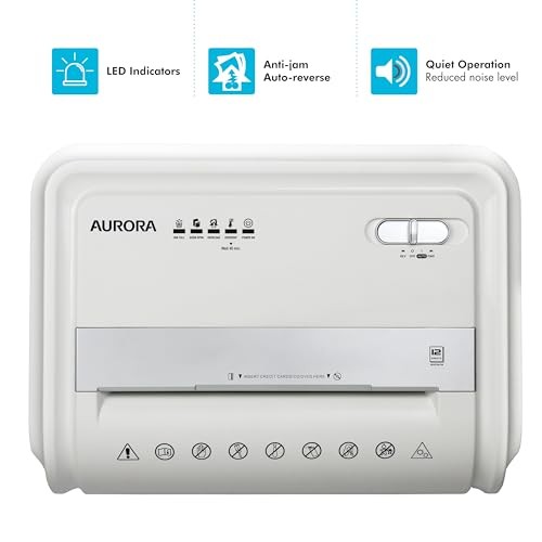 High-Security 12-Sheet Micro-Cut Paper/CD 12-Sheet MicroCut 60-Min Run Time