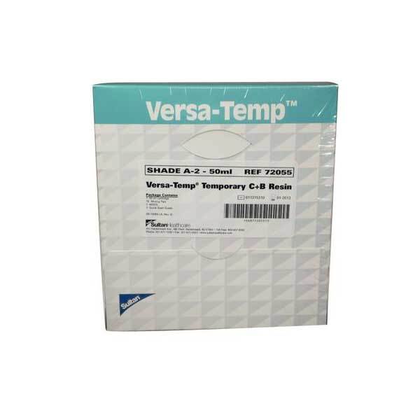 Sultan 72055 Versa-Temp Crown & Bridge Dental Material A2 50 mL