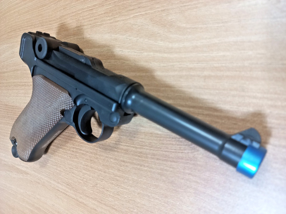 Luger P08 Spring Powered 6mm Toy by Academy