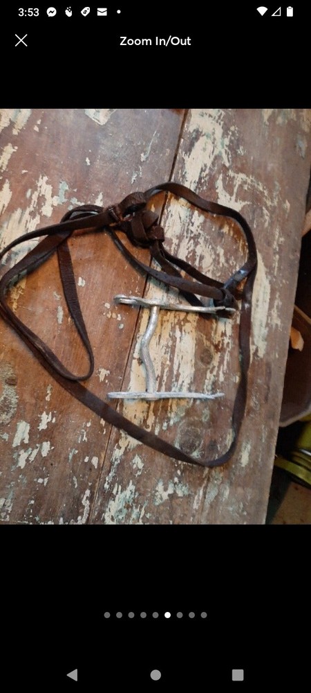 Vintage horse tack bit