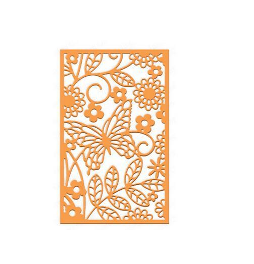 Rectangular Butterflies Metal Cutting Dies Craft Scrapbooking Stencil Decoration