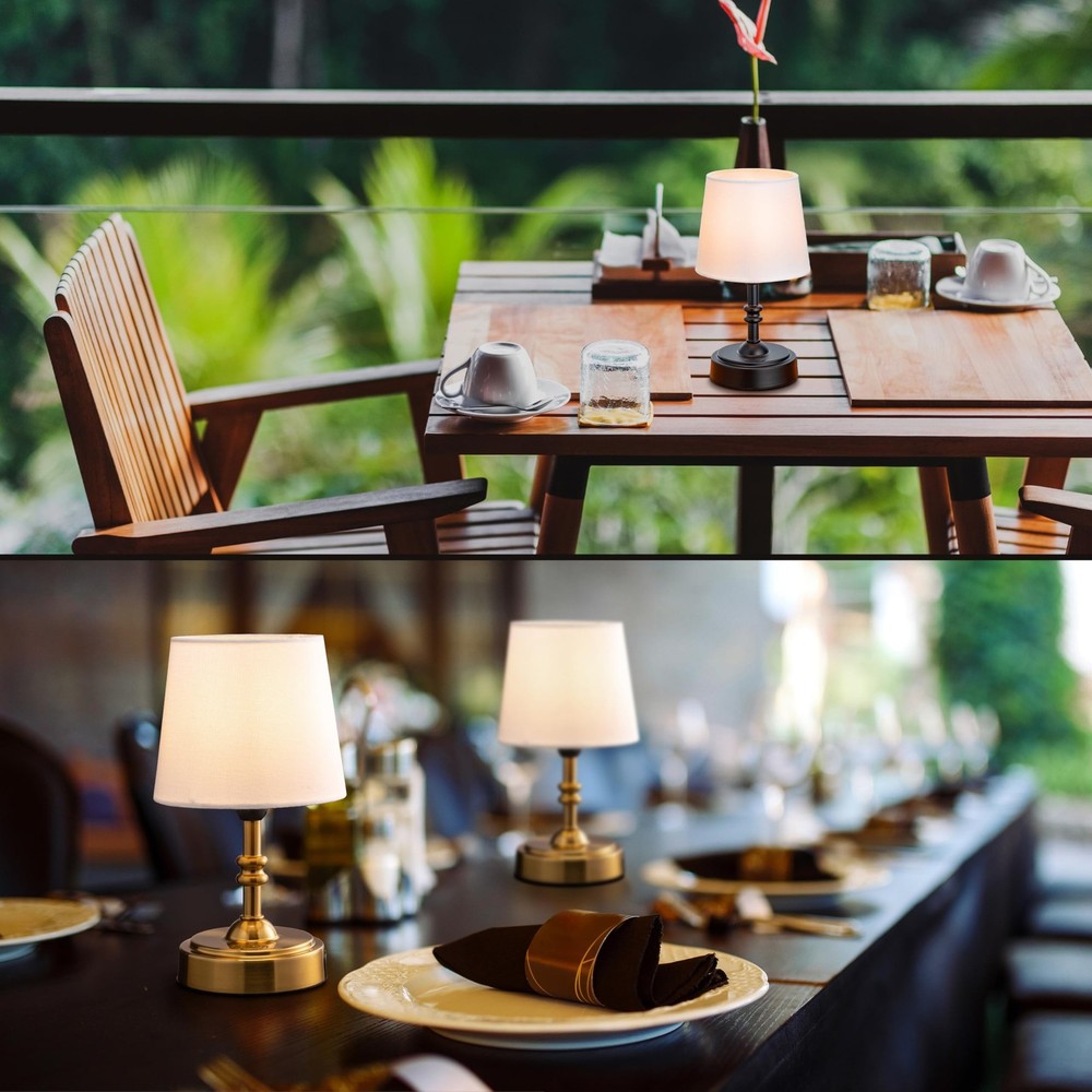 O’Bright Seraph mini – Cordless LED Table Lamp with Dimmer, Built-in