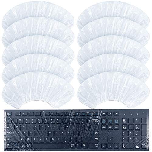 30 Pieces Universal Keyboard Protector Cover Wipeable 0.025mm Disposable