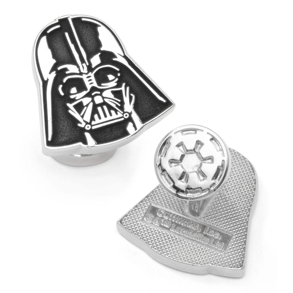 Star Wars Darth Vader Recessed Matte Cufflinks
