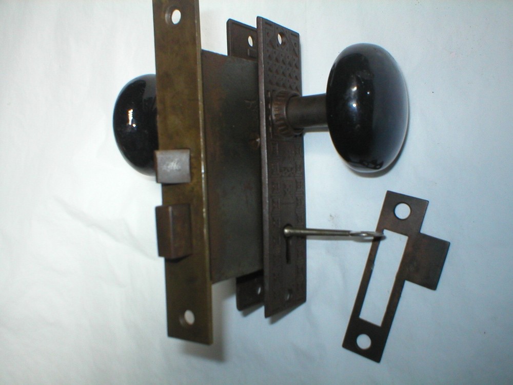 Antique Victorian Era Door Hardware