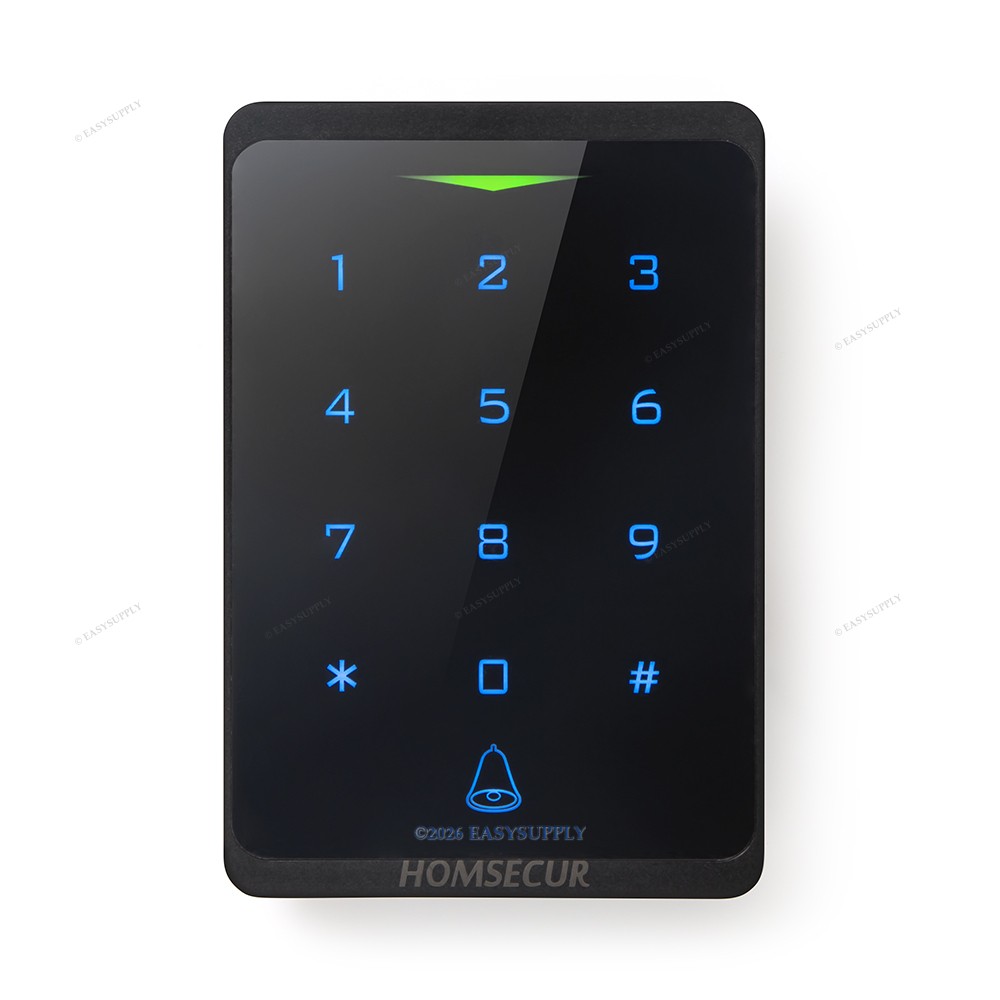 HOMSECUR Weatherproof IP66 APP WIFI PIN Access Control Touch Keypad