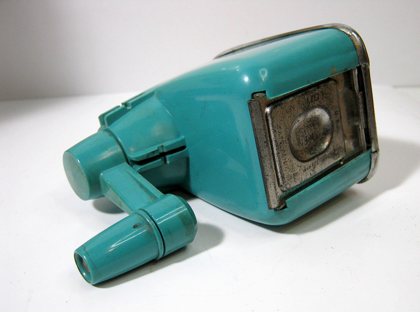 Vintage Swingline Model V Turquoise Pencil Sharpener